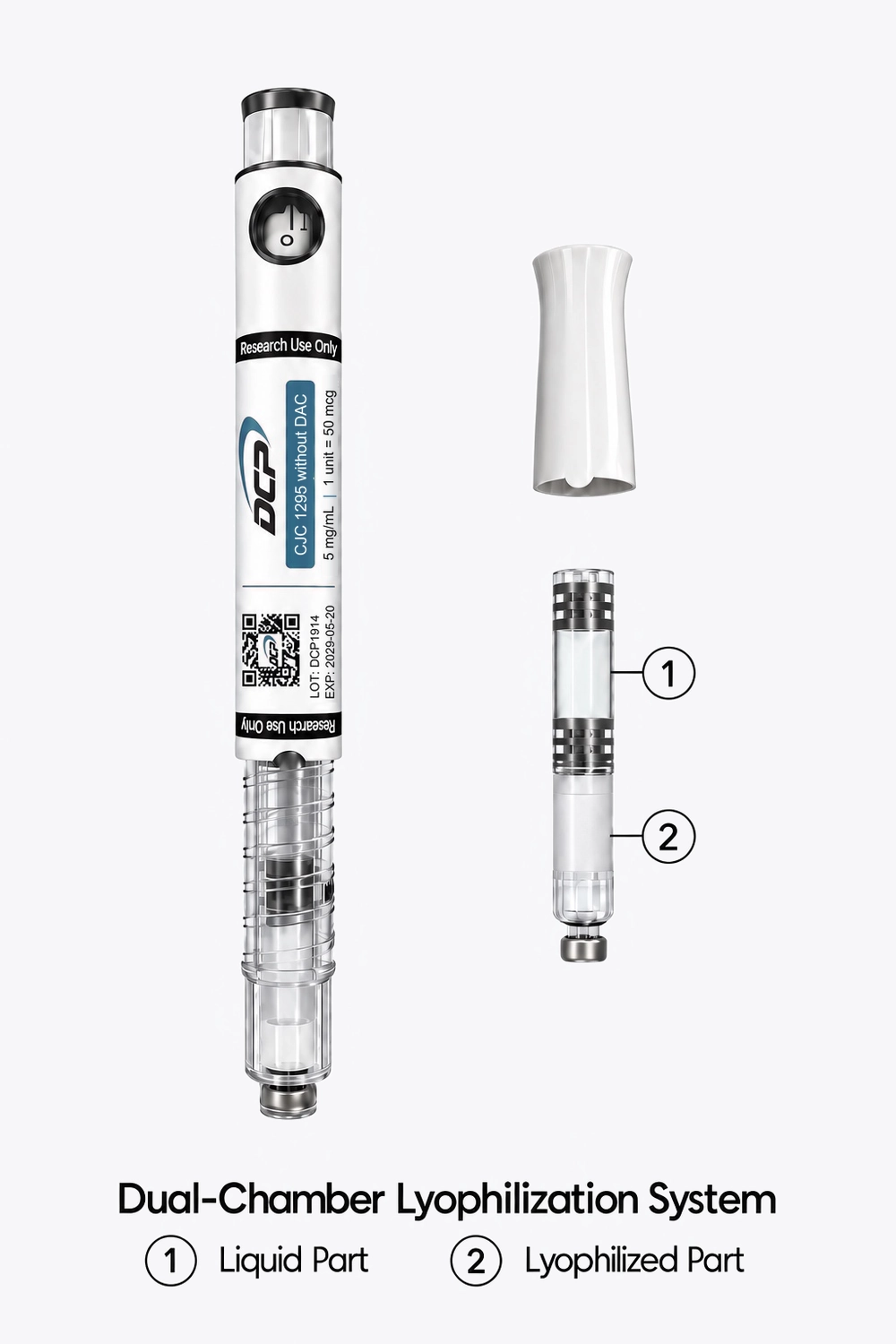 CJC-1295 no DAC 5mg pen